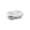 DILL. Porta pranzo. Contenitore ermetico in silicone e PP (480 e 760 mL)