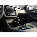 DIRAC. Adattatore per accendisigari con porta USB-A 18W e USB-C 20W in ABS riciclato (100% rABS)