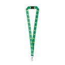 DOVER. SET Lanyard SUBLIMATION Long II (20 mm) in poliestere riciclato (100% rPET) con moschettone a leva da 20 mm e chiusura di sicurezza