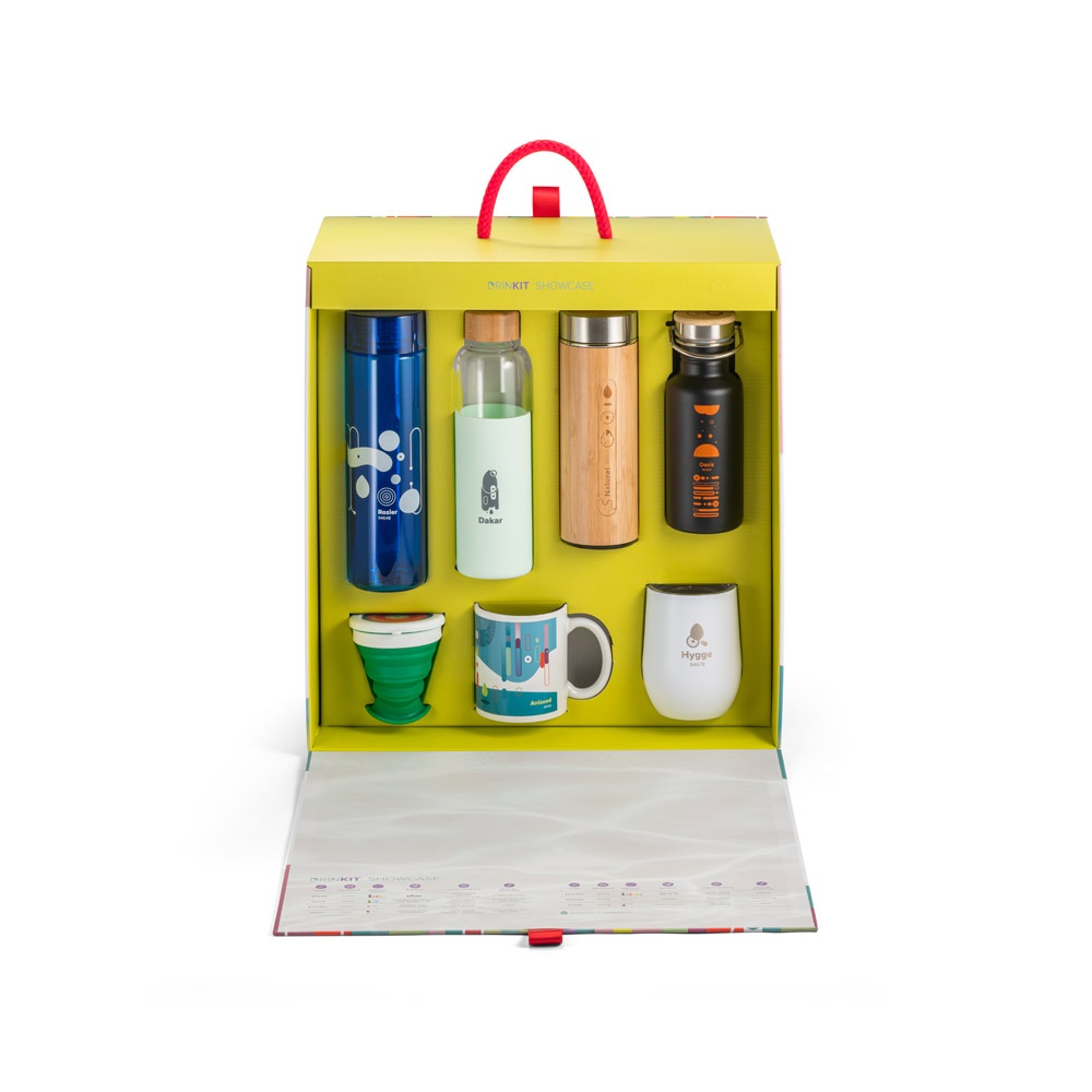 DRINKIT SHOWCASE. Campionario drinkware personalizzato