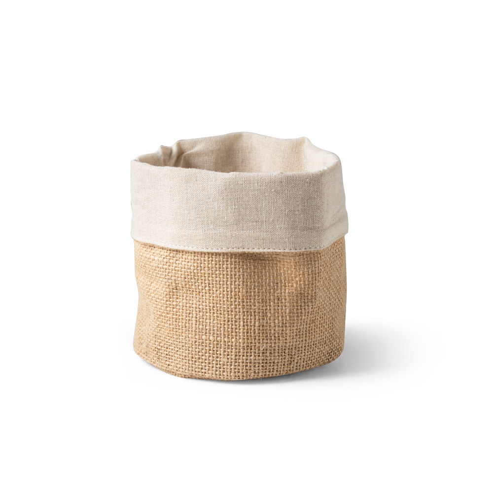 DUCASSE. Sacco multiuso in juta (260g/m²) e cotone (120g/m²)