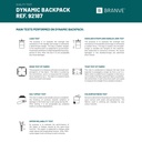 DYNAMIC BACKPACK II. Zaino 2 in 1: zaino + borsa termica