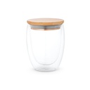 ECUADOR L. Bicchiere da viaggio in vetro borosilicato 350 mL