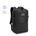 EDINBURGH BPACK. Zaino stile militare in poliestere riciclato 600D, ad alta densità e foderato in poliestere riciclato 210D da 17.3'