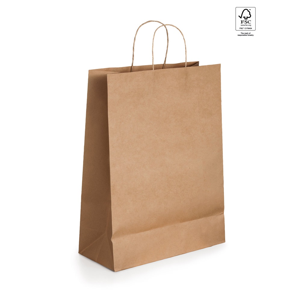 ELLEN. Borsa in carta kraft (115 g/m²)