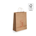 ELLEN. Borsa in carta kraft (115 g/m²)