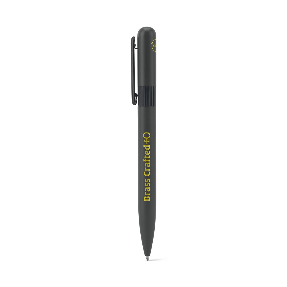 ELSIE ROUND. Penna a sfera in metallo (riciclato al 60%) dal design arrotondato