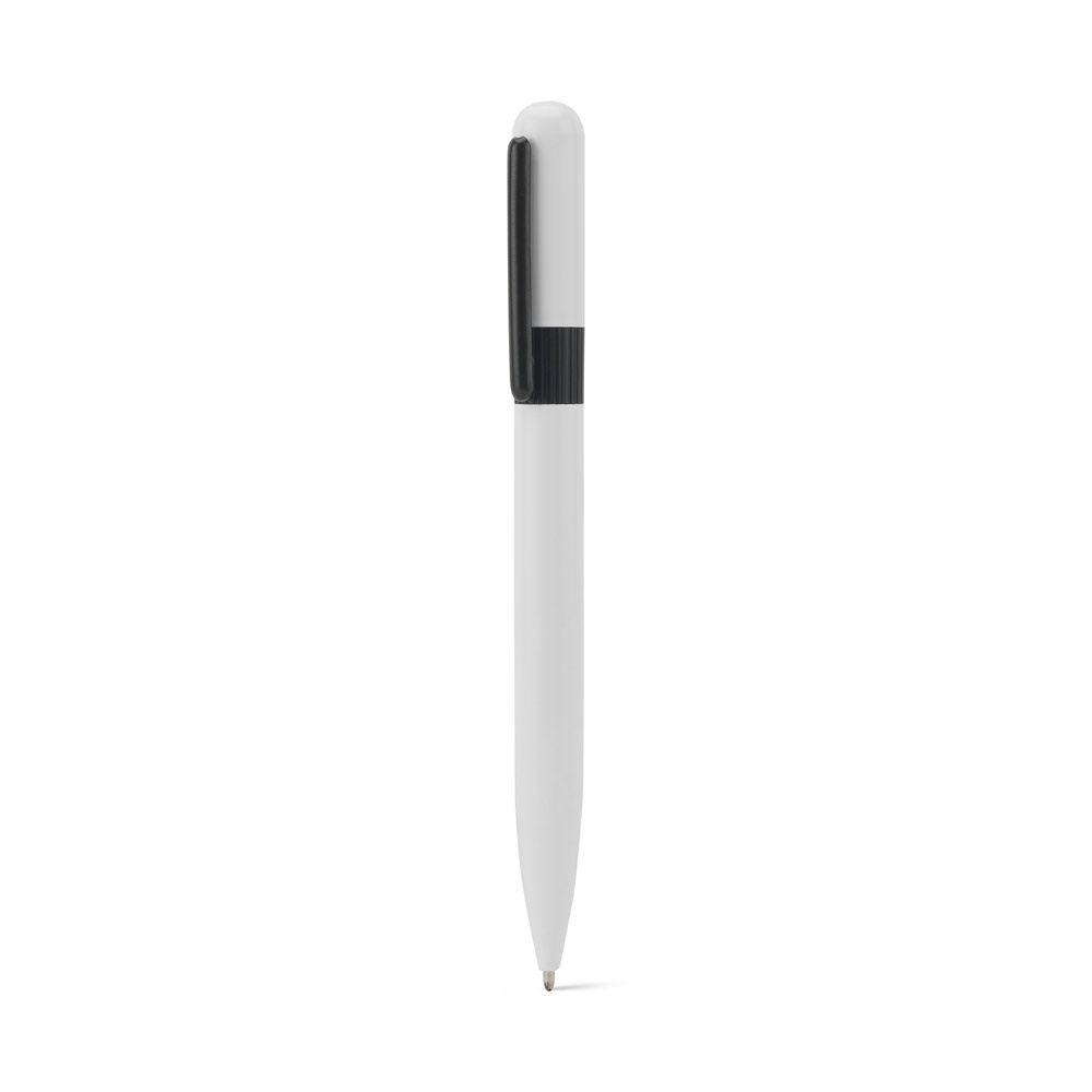ELSIE ROUND. Penna a sfera in metallo (riciclato al 60%) dal design arrotondato