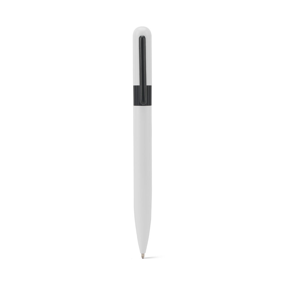 ELSIE ROUND. Penna a sfera in metallo (riciclato al 60%) dal design arrotondato