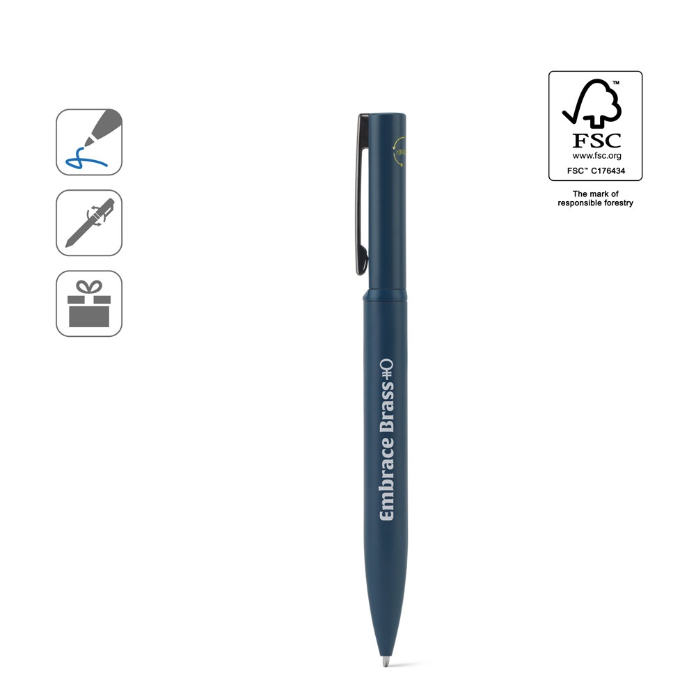 ELSIE. Elegante penna a sfera in metallo (riciclato al 60%)