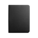 EMERGE FOLDER II. Cartella A4 in poliestere riciclato (100% rPET) 300D con chiusura zip