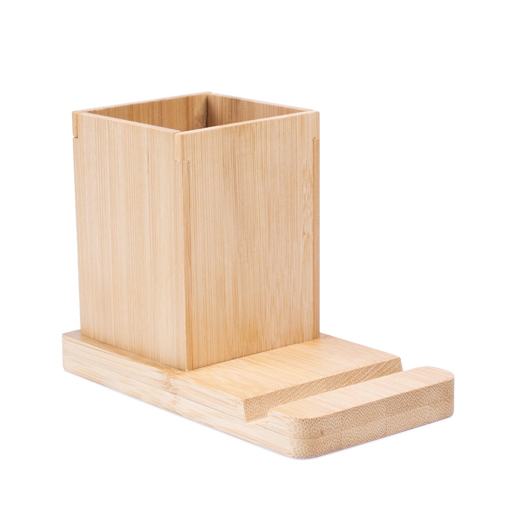 ERWIN. Set da scrivania con supporto per il cellulare e tazza