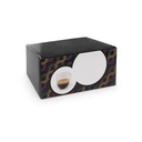 EXPRESSO. Set da caffè in vetro borosilicato con 2 tazze