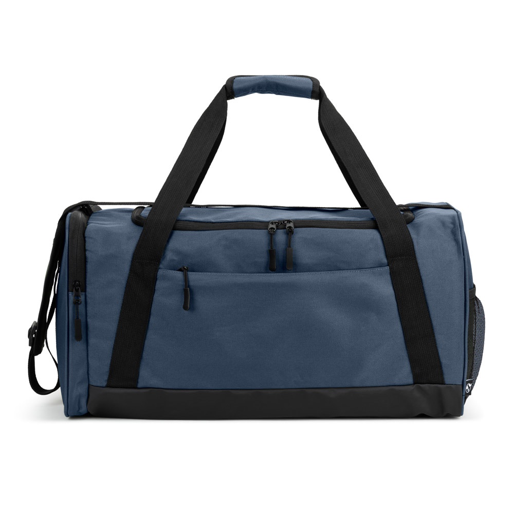 FARO. Borsa sportiva in cotone riciclato e poliestere riciclato (380 g/m²)