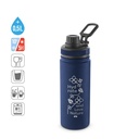FEDERER. Borraccia in acciaio inox riciclato al 90% (570 mL)