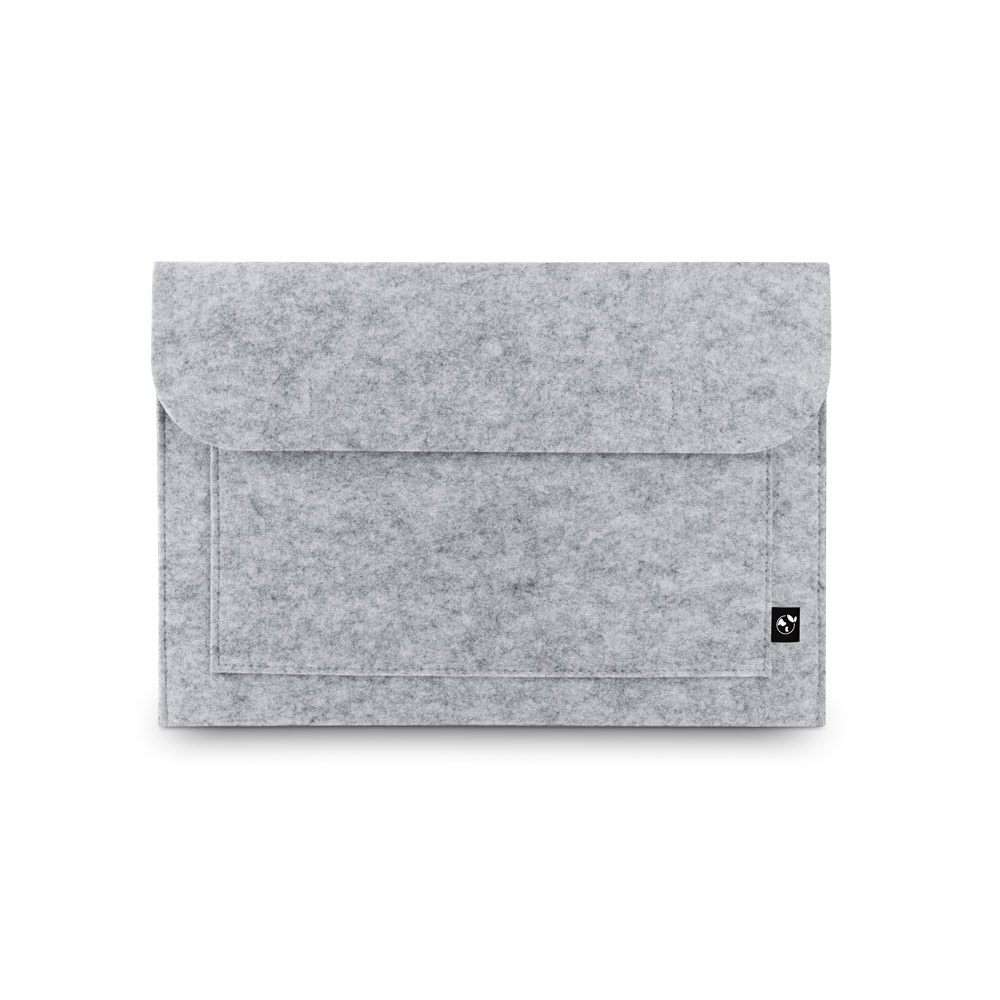 FELPY SLEEVE. Custodia per computer in feltro riciclato (100% rPET)