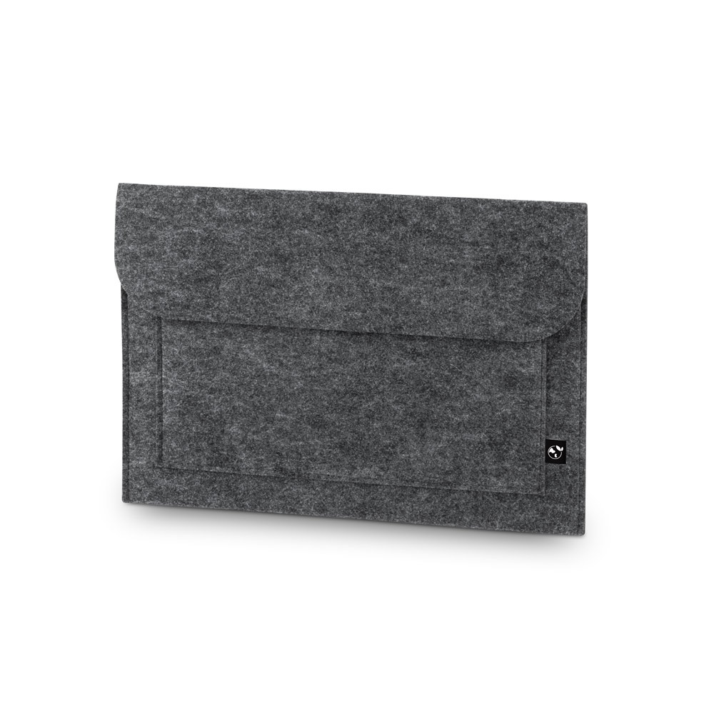 FELPY SLEEVE. Custodia per computer in feltro riciclato (100% rPET)