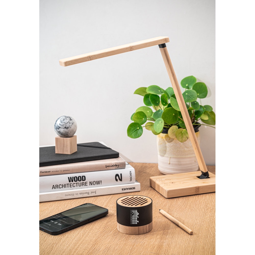 FERDINAND. Colonna audio portatile in alluminio riciclato (100% rAL) con 3 ore di autonomia
