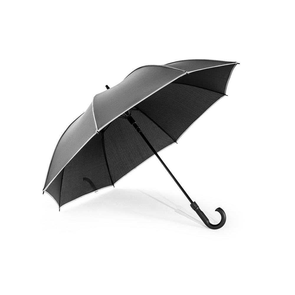 FINNLEY. Ombrello da 27" in pongee 190T antivento in poliestere riciclato (100% rPET)