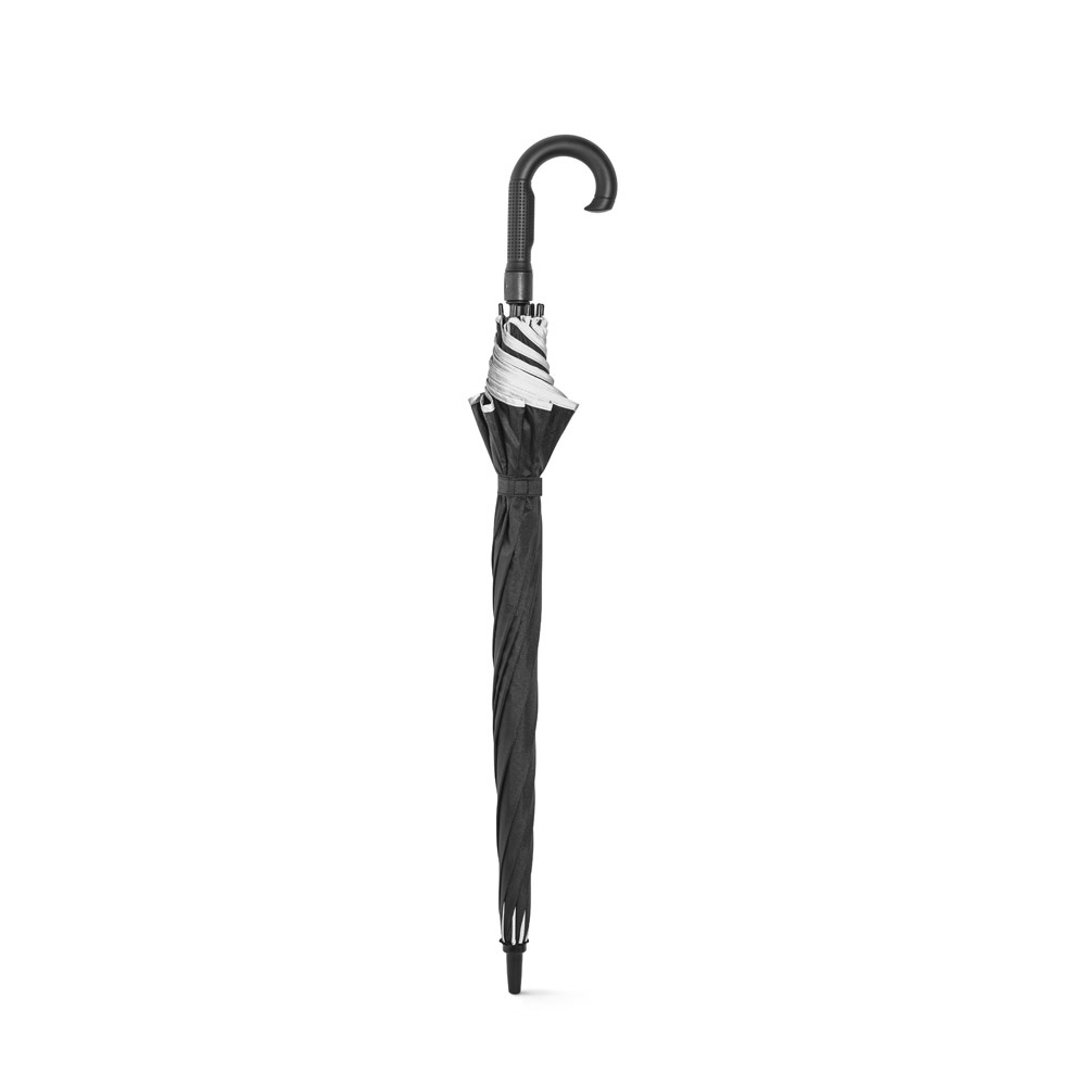 FINNLEY. Ombrello da 27" in pongee 190T antivento in poliestere riciclato (100% rPET)