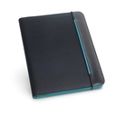 FITZGERALD. Cartella A4 in PU e 800D con blocco pagine a righe