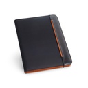 FITZGERALD. Cartella A4 in PU e 800D con blocco pagine a righe