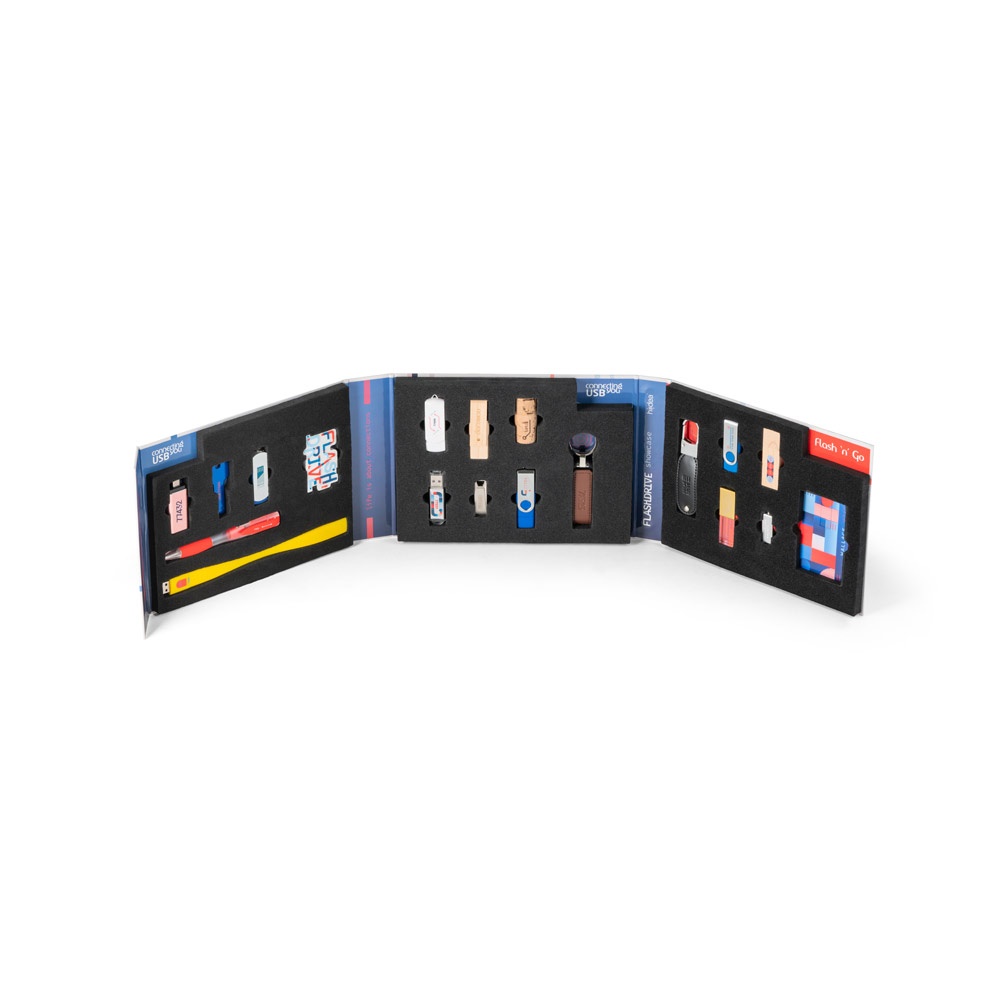 FLASH DRIVE SHOWCASE. Campionario di chiavette USB personalizzate