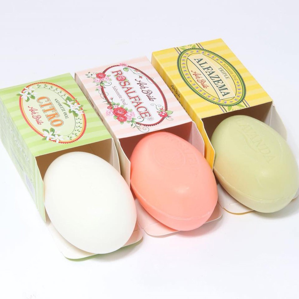 FLORES. Saponetta in formato ovale (150 g)