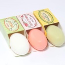 FLORES. Saponetta in formato ovale (150 g)