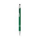 GALBA. Penna a sfera in alluminio con punta touch e clip