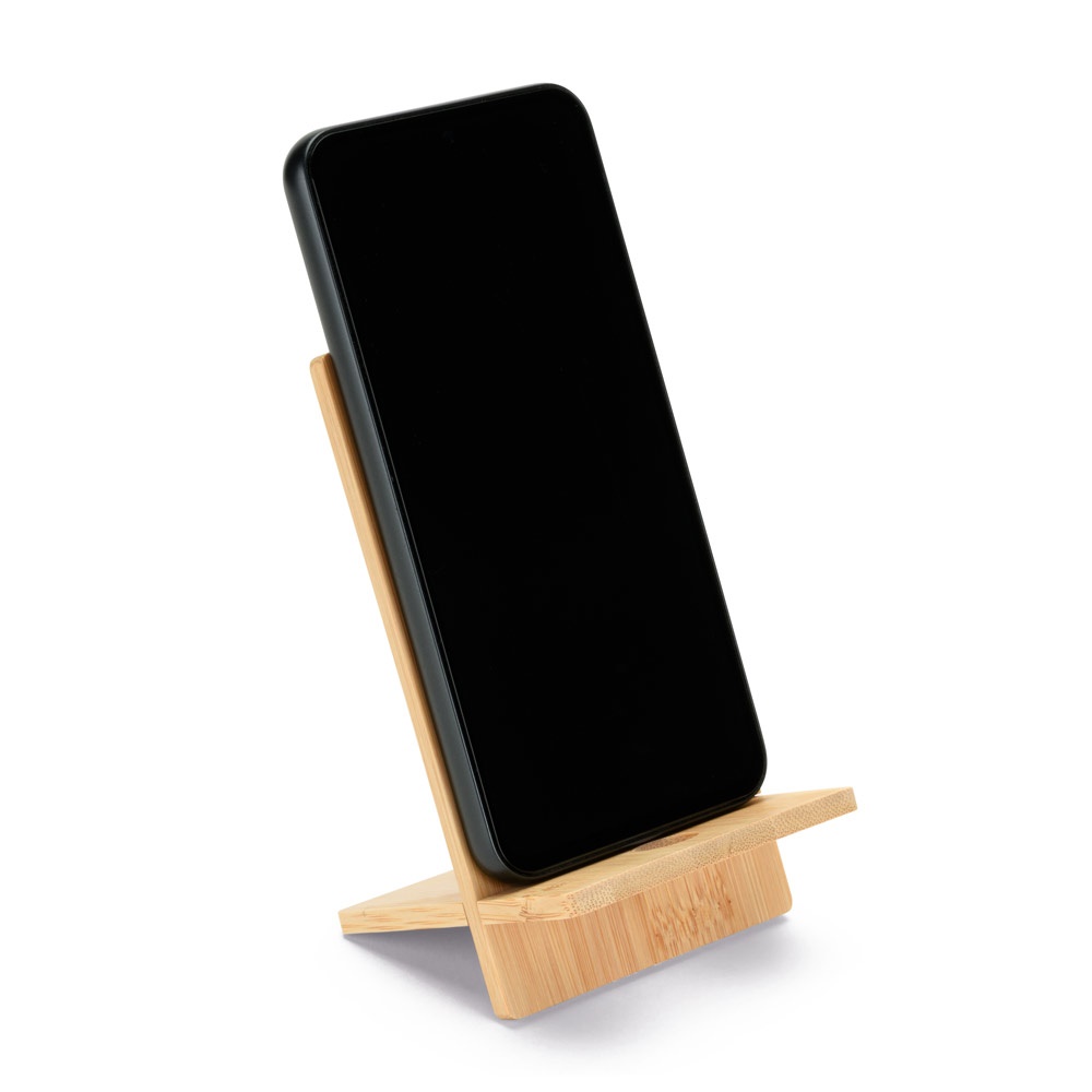 GALEN. Supporto in bambù per cellulare, composto da 2 parti smontabili