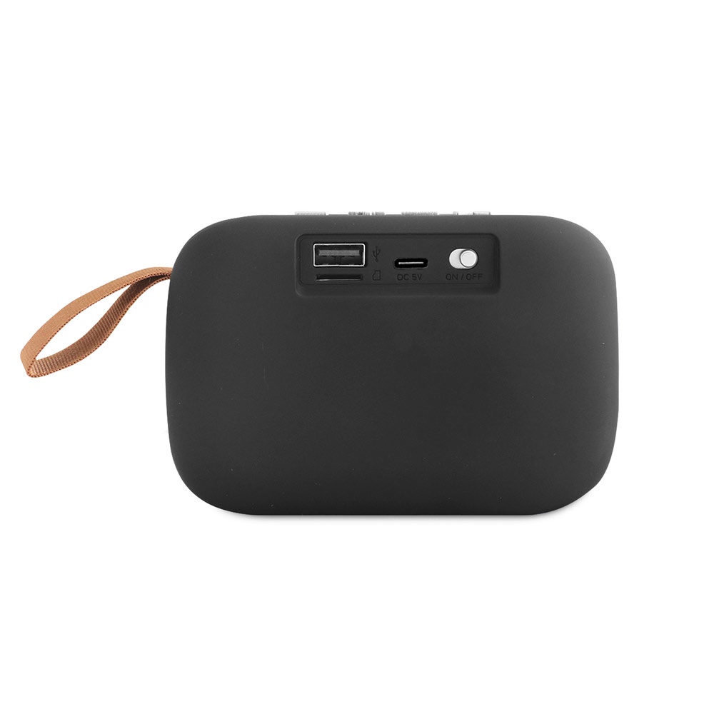 GANTE. Altoparlante portatile da 3W con autonomia di 2h in poliestere e ABS