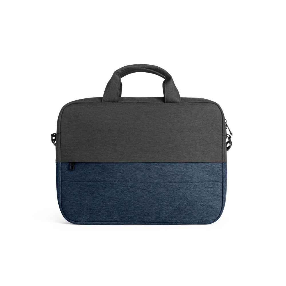 GENOA. Borsa imbottita per laptop in poliestere riciclato 600D ad alta densità da 15"