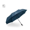 GEORGE. Ombrello da 21'' realizzato in poliestere riciclato (100% rPET) 190T pongee antivento