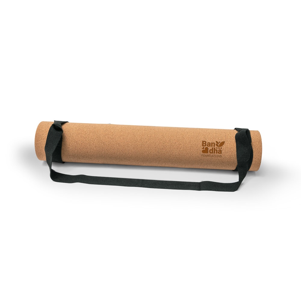 GERES. Tappetino per yoga in sughero e TPE, spessore fino a 3.7 mm