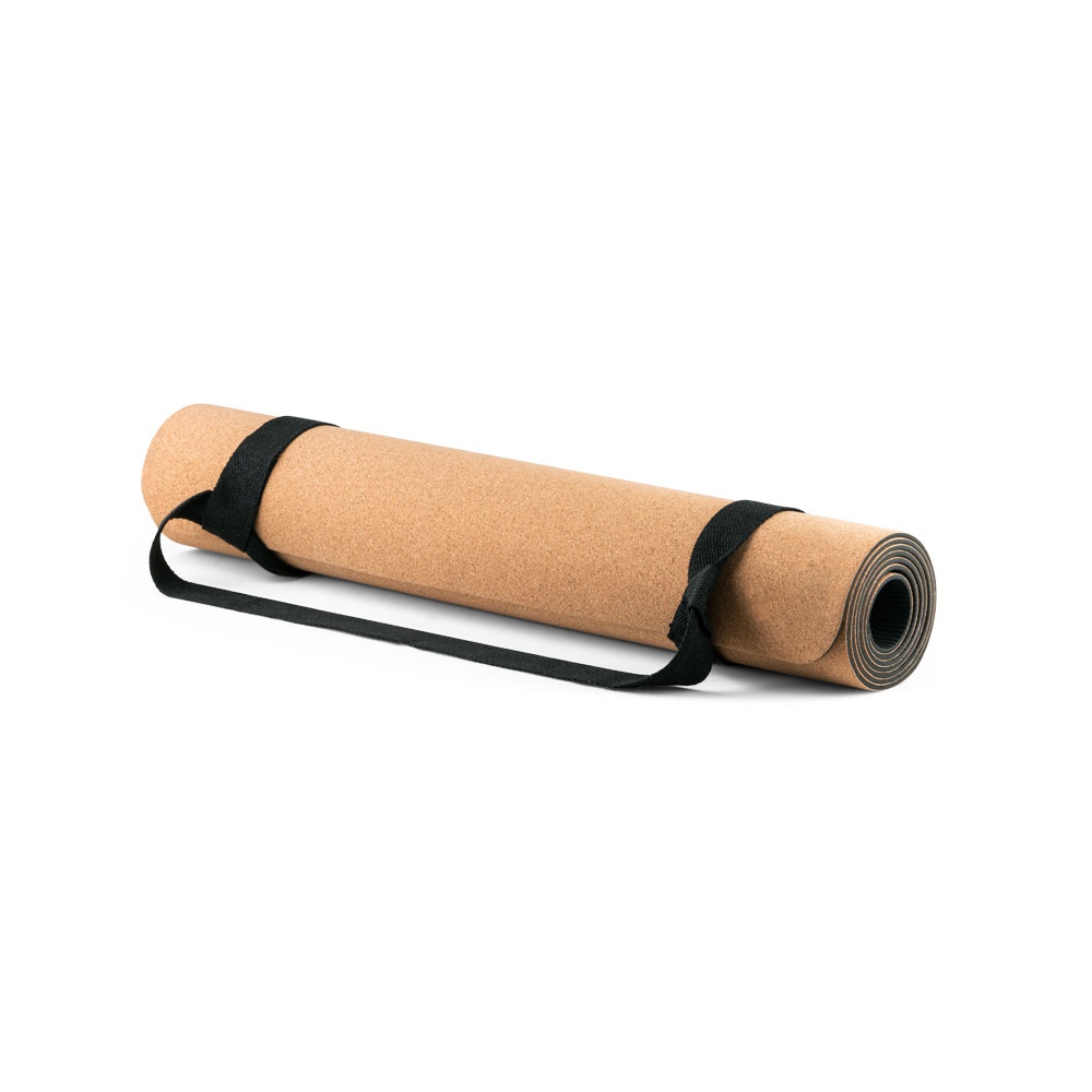 GERES. Tappetino per yoga in sughero e TPE, spessore fino a 3.7 mm