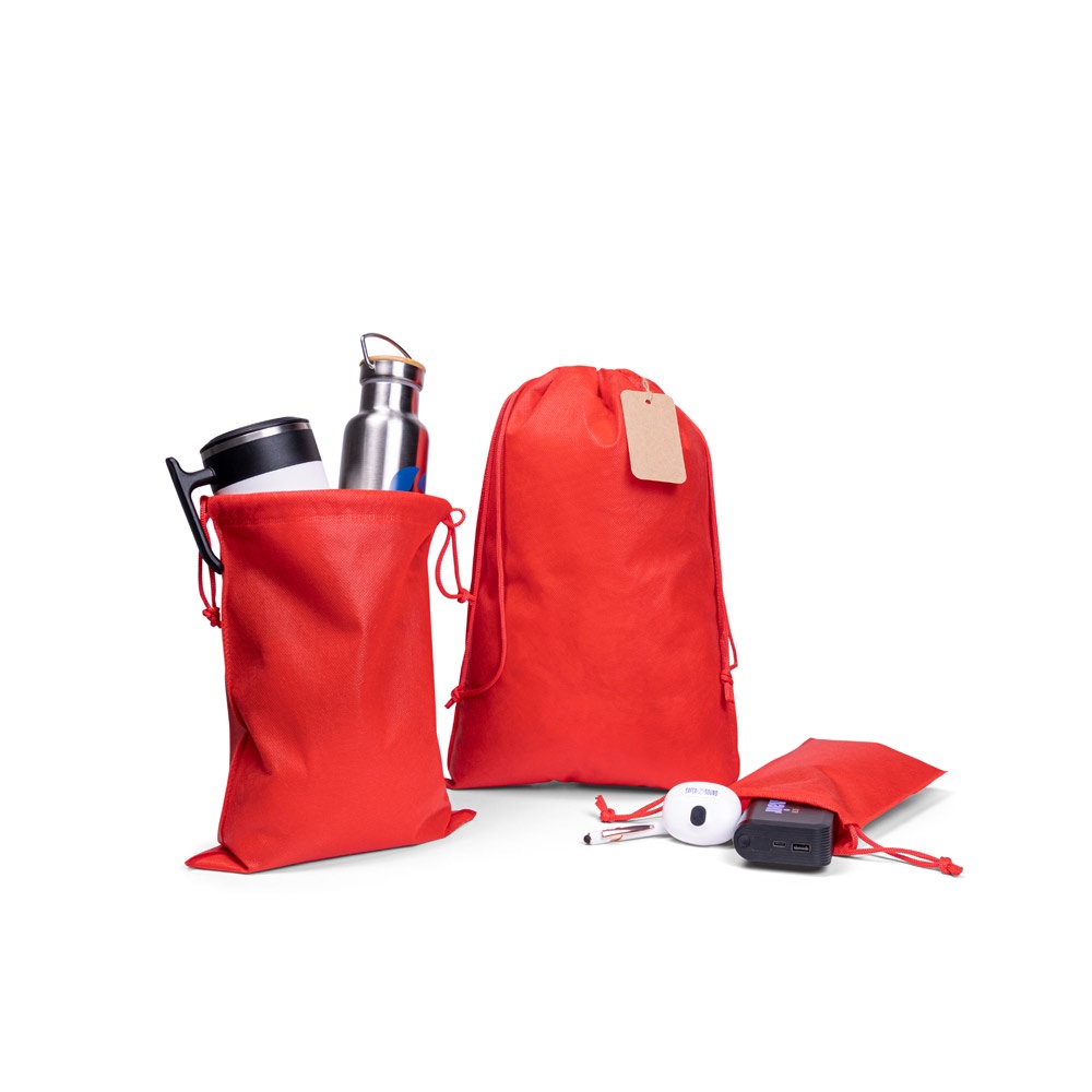 GIFT BAG L. Grande sacco in tessuto non tessuto termosaldato (60 g/m²)