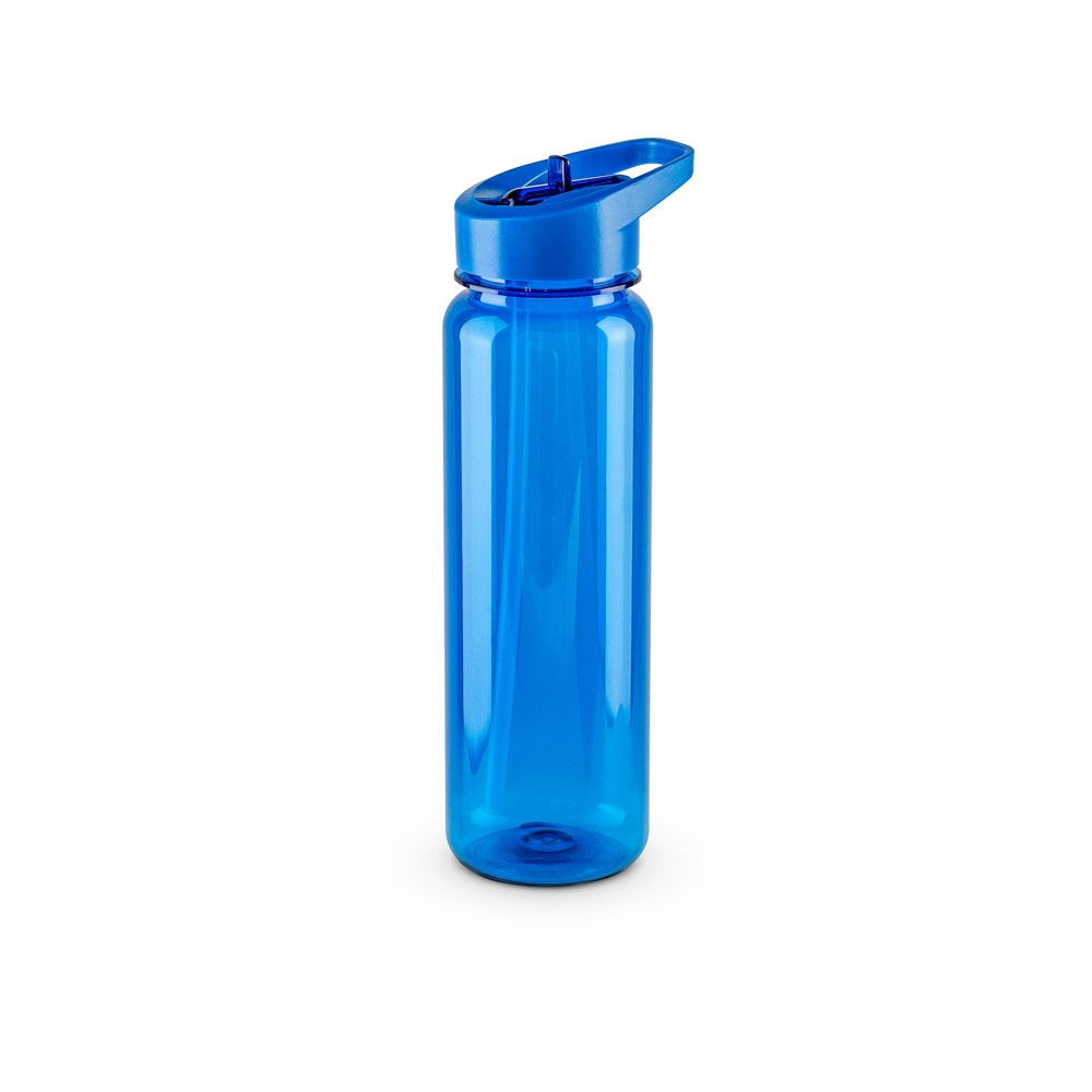 GILMORE. Borraccia in PET riciclato (100% rPET) trasparente con finitura lucida 750 mL