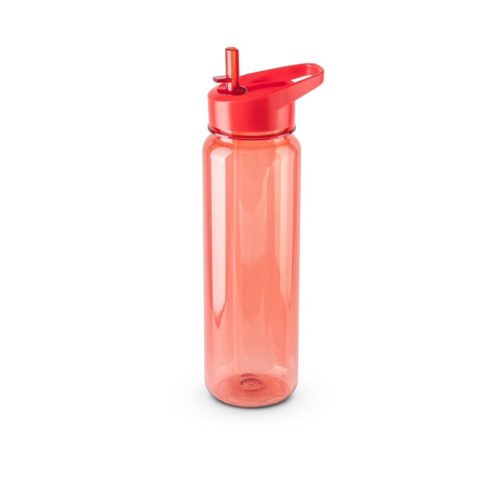 GILMORE. Borraccia in PET riciclato (100% rPET) trasparente con finitura lucida 750 mL