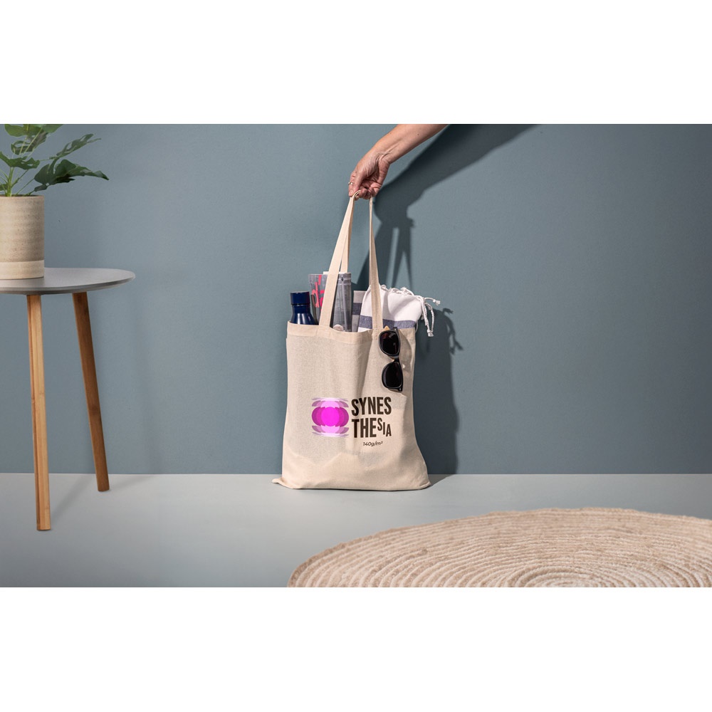 GIZA. Borsa in 100% cotone riciclato (140 g/m²)