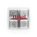 GLACIER. Set di cubi riutilizzabili in acciaio inox