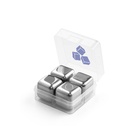 GLACIER. Set di cubi riutilizzabili in acciaio inox