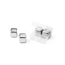 GLACIER. Set di cubi riutilizzabili in acciaio inox