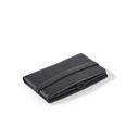 GLENN. Porta tessere in PU con chiusura elastica