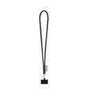 GOSPORT. SET Lanyard TUBE Long (Ø 7 mm) con moschettone a grilletto da 9 mm e porta cellulare