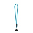 GOSPORT. SET Lanyard TUBE Long (Ø 7 mm) con moschettone a grilletto da 9 mm e porta cellulare