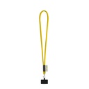 GOSPORT. SET Lanyard TUBE Long (Ø 7 mm) con moschettone a grilletto da 9 mm e porta cellulare