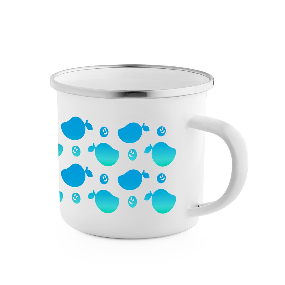 GOTZE SUB. Tazza smaltata ideale per la sublimazione 350 mL