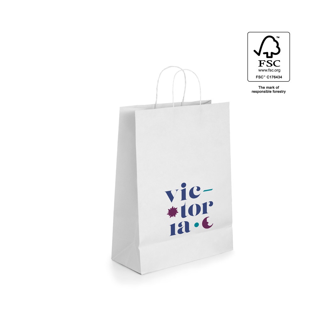 GRANT. Borsa in carta kraft (100 g/m²)