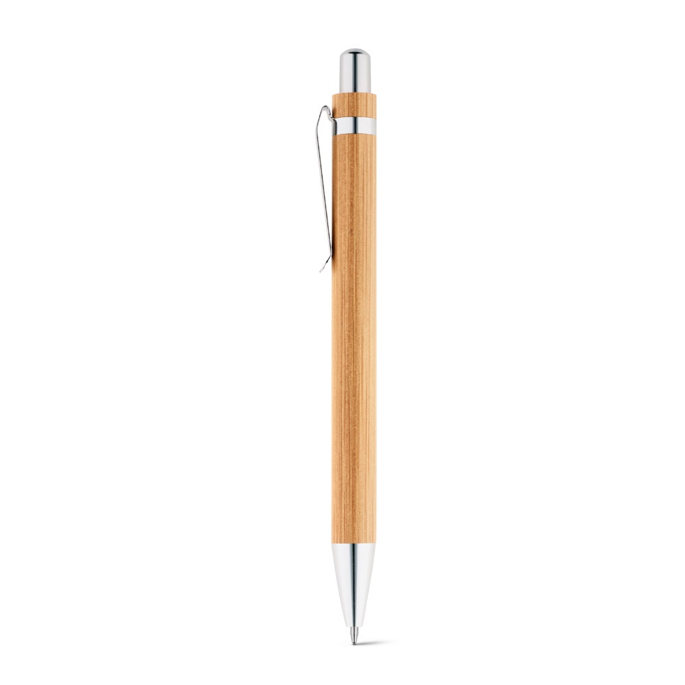 GREENY. Set con penna a sfera e matita portamine in bambù